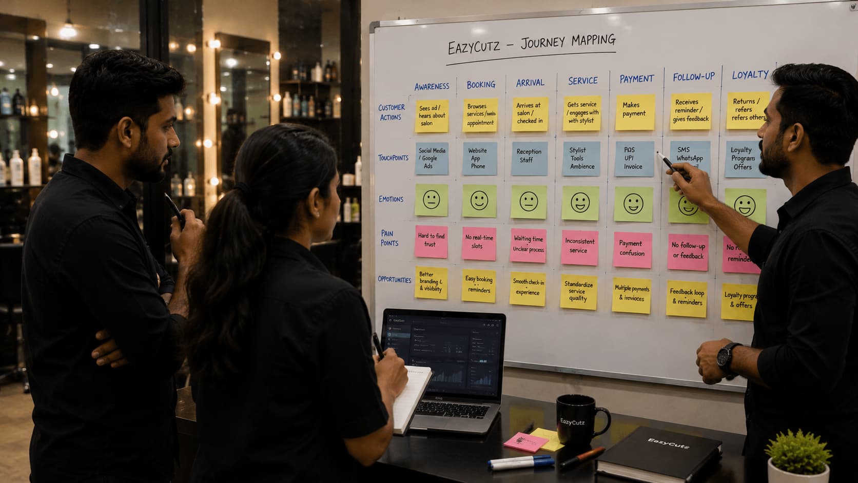Journey mapping sessions