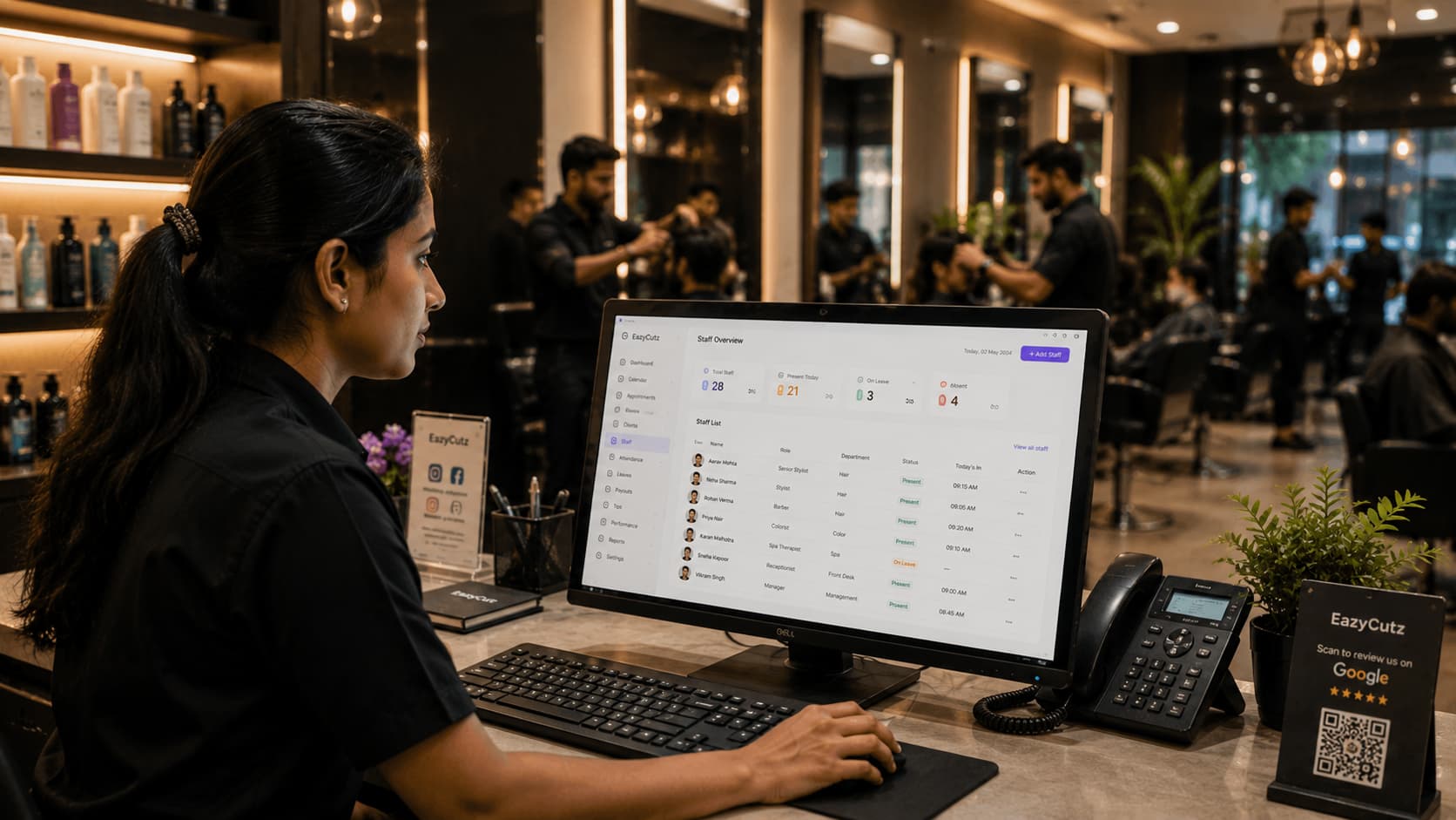 Observing reception workflows