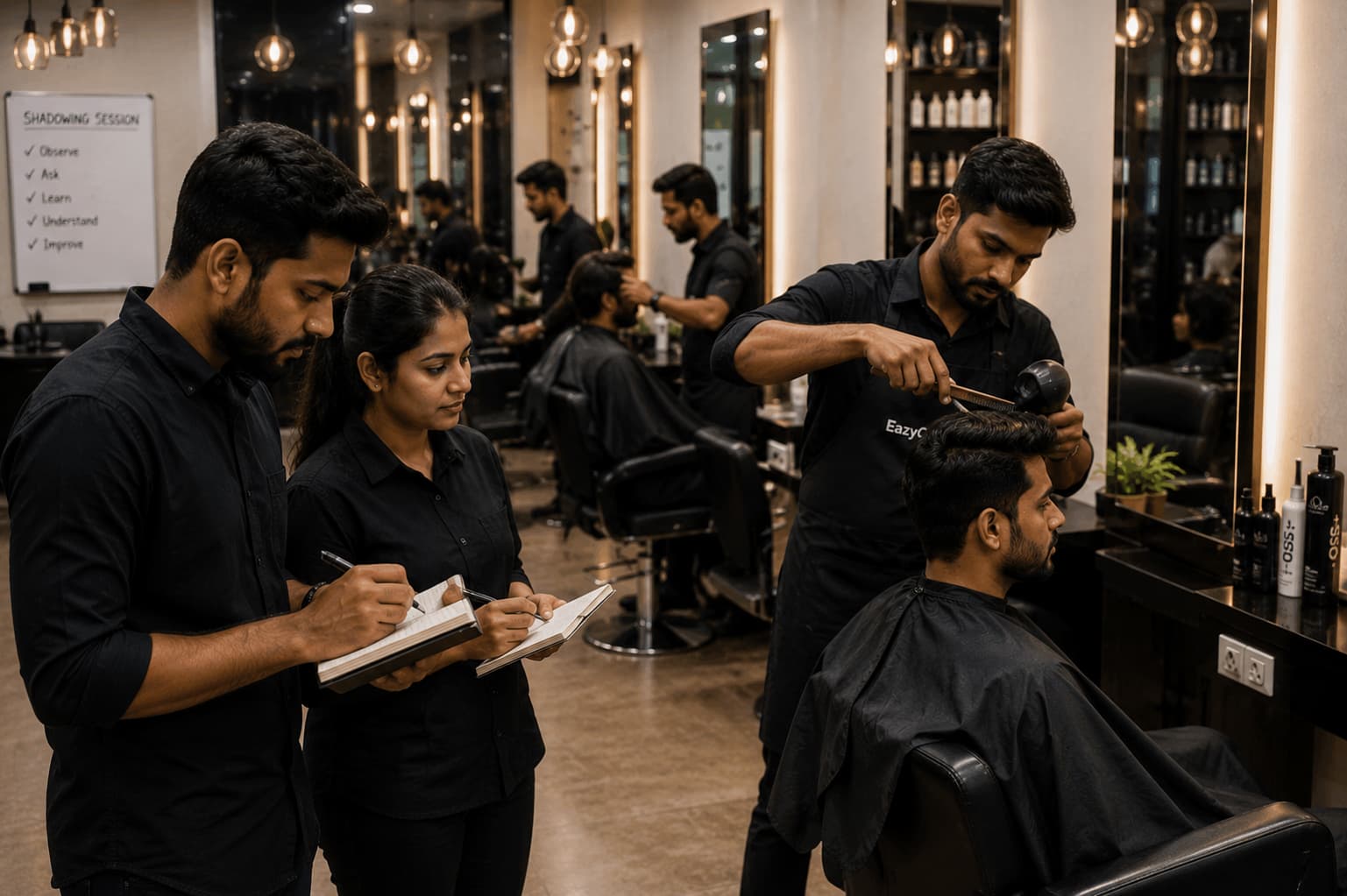 Shadowing stylists & teams